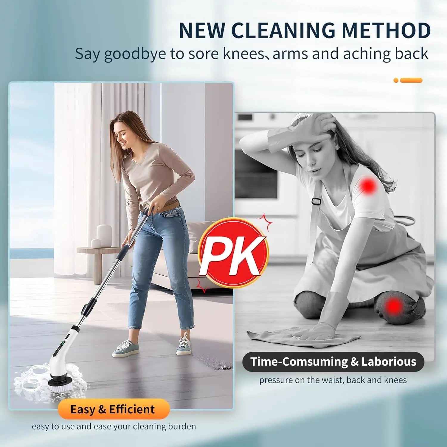 Smart Rotating Floor Scrubber
